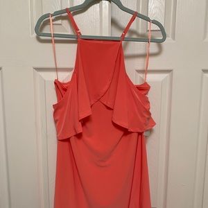 Coral summer sundress